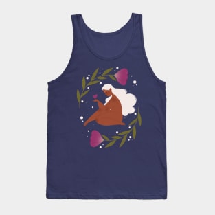 Selfcare Girl Purple Tank Top